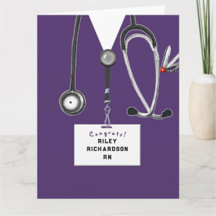 Nurse Graduation Card