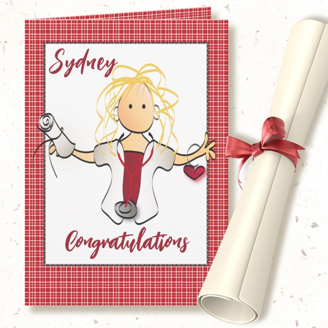 Nurse Graduation Card for Her - Congratulations (Creator Uploaded)