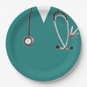 Nurse Graduation Celebration Paper Plate