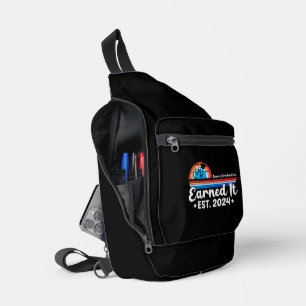 Nurse Graduation: Earned It 2024 Sling Bag