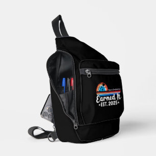 Nurse Graduation: Earned It 2025 Sling Bag