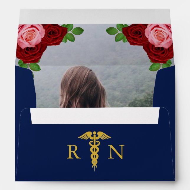 Nurse Graduation Envelope (Back (Bottom))