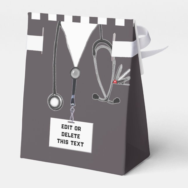 Nurse Graduation Favor Box (Back Side)