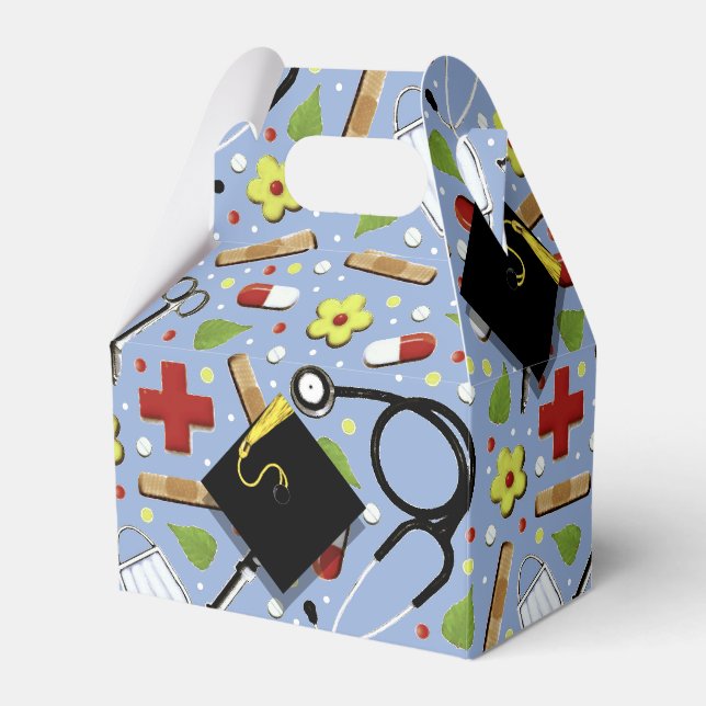 Nurse Graduation Favor Box (Front Side)