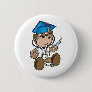 Nurse Graduation Gifts & Medical School Grads 2 Inch Round Button