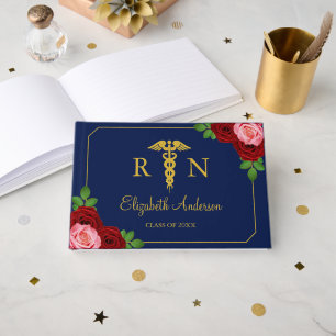 Nurse Graduation Guest Book