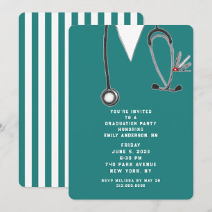 Nurse Graduation Invitation