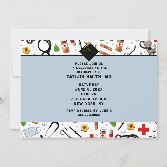 Nurse Graduation Invitations (Front)