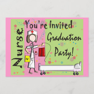 Nurse Graduation Invitations