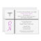 Nurse Graduation Invite with Caduceus CUSTOMIZABLE