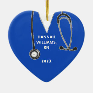 Nurse Graduation Keepsake ceramic ornament