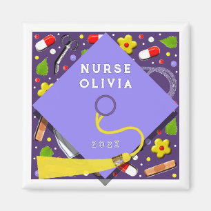 Nurse Graduation Keepsake Gift Magnet