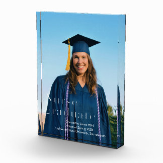 nurse graduation keepsake photo block