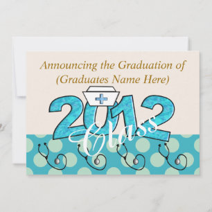 Nurse Graduation Party Invitations 2012