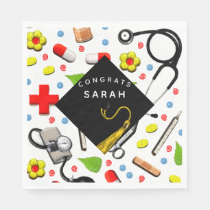 Nurse Graduation Party Napkin