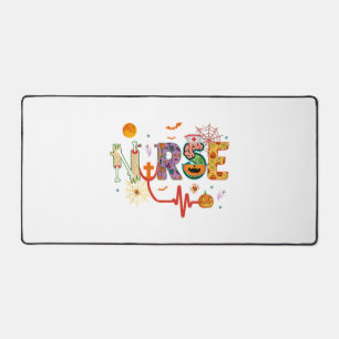 Nurse Halloween Costume Stethoscope Heartbeat Pump Desk Mat