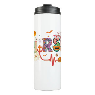 Nurse Halloween Costume Stethoscope Heartbeat Pump Thermal Tumbler