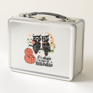 Nurse Halloween Cute Fall Metal Lunch Box