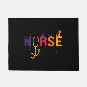 Nurse Halloween Doormat