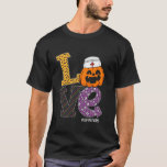 Nurse Halloween Pumpkin Costume Love Charge Nurse  T-Shirt<br><div class="desc">Nurse Halloween Pumpkin Costume Love Charge Nurse Life</div>