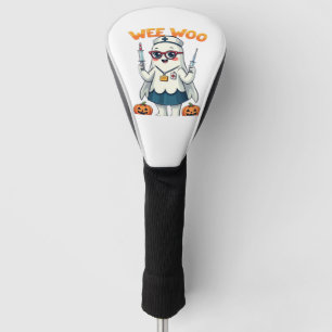 Nurse Halloween ready Classic T-Shirt Golf Head Cover