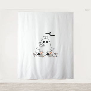 Nurse Halloween ready Classic T-Shirt Tapestry