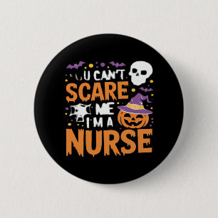 Nurse Halloween Witch Funny Nursing Essential T-Sh 2 Inch Round Button