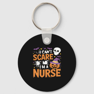 Nurse Halloween Witch Funny Nursing Essential T-Sh Keychain