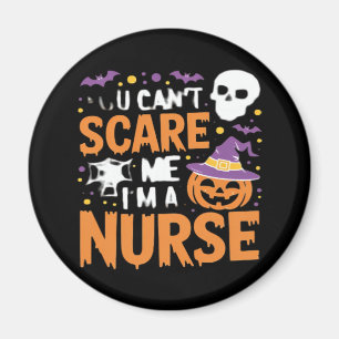 Nurse Halloween Witch Funny Nursing Essential T-Sh Magnet