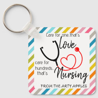 nurse HCA appreciation week sticker plaster Keychain
