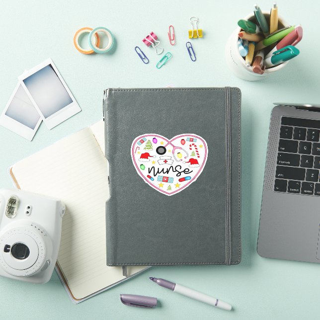 Nurse Heart, Halloween Oversized T-Shirt (iPad Cover)