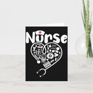 Nurse Heart - Registered Nurse Nursing RN Card