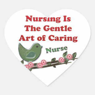 Nurse Heart Sticker