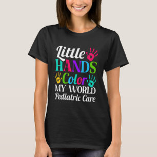 Nurse Hospital - Little Hands Color My World Pedia T-Shirt
