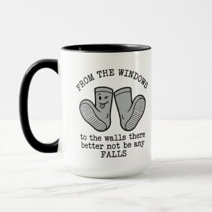 Nurse Humor Hospital Safety Socks Mug