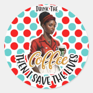 Nurse Humour Theme Stickers