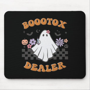 Nurse Injector Halloween Retro Botox Dealer Ghost  Mouse Pad
