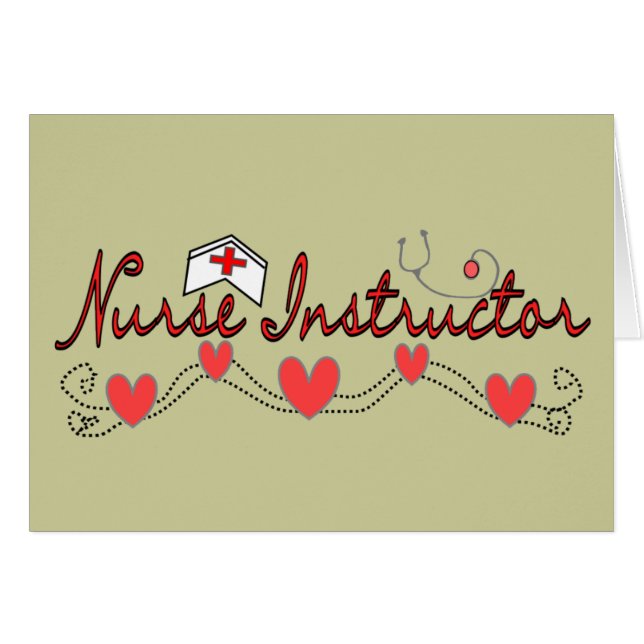 Nurse Instructor Gifts (Front Horizontal)
