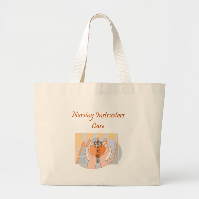 Nurse Instructor Tote Bag (Front)