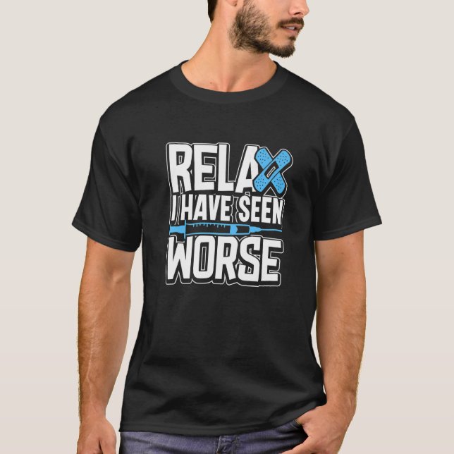 Nurse Job Love Nursing Clinic Medical Stuff Parame T-Shirt (Front)