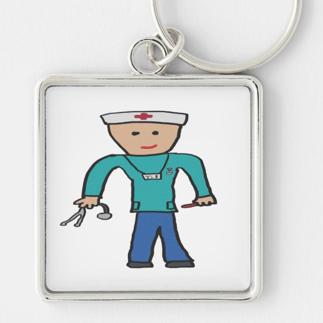 Nurse Keychain (Front)