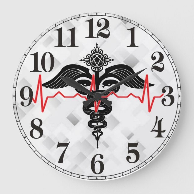 Nurse Large Clock (Front)