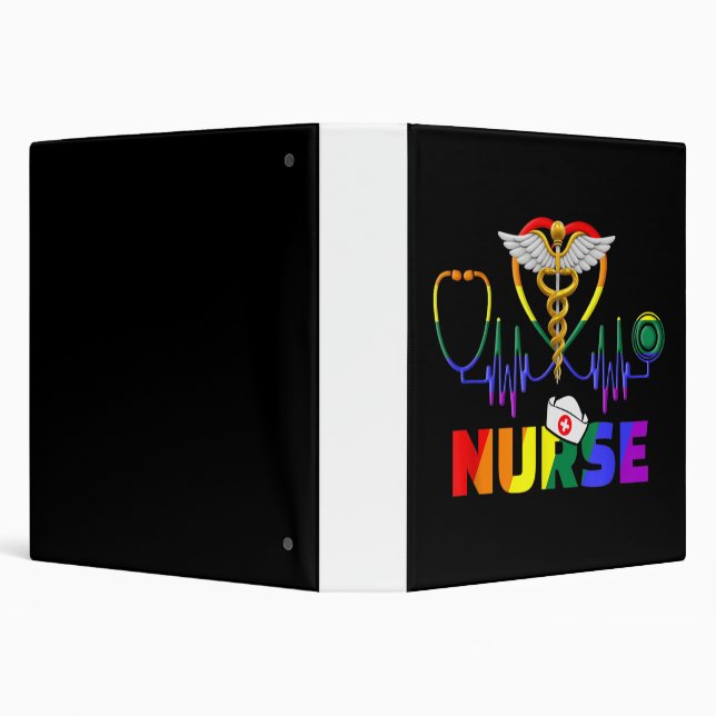 Nurse LGBT Binder (Background)