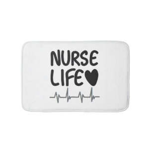 Nurse Life Bath Mat