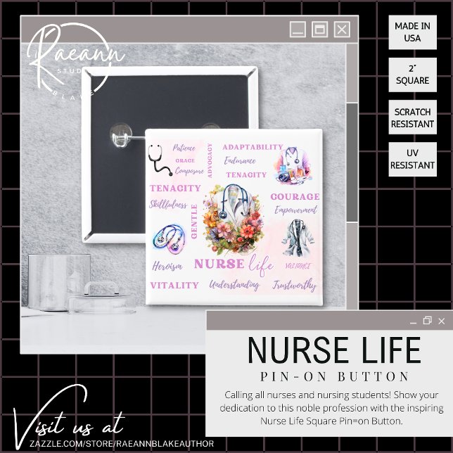 Nurse Life Button (Creator Uploaded)