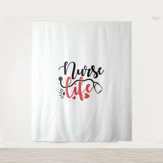 Nurse Life Gifts  Tapestry (Front)