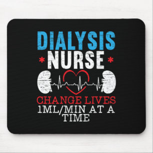 Nurse Life Heartbeat Mouse Pad