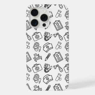 Nurse Life Icon Pattern Case-Mate iPhone Case