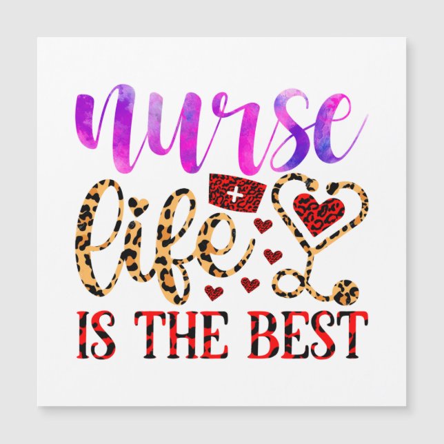 Nurse Life Is The Best (2) (Front)
