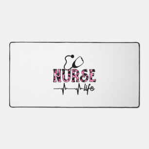 Nurse Life - Living that Nurse Life Desk Mat